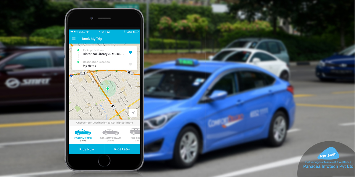 Taxi Booking App Development